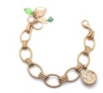 Mariana Bracelet Guardian Angel Eggnog  Swarovski Crystal Chain Winter Wonderland Coll. - Image 3
