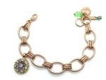 Mariana Bracelet Guardian Angel Eggnog  Swarovski Crystal Chain Winter Wonderland Coll.