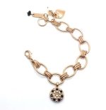 Bracelet By Mariana Nirvana Coll. Guardian Angel Pearl Mineral & Jet Swarovski Crystals