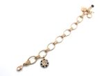 Bracelet By Mariana Nirvana Coll. Guardian Angel Pearl Mineral & Jet Swarovski Crystals - Image 3
