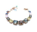 Bracelet By Mariana Odyssey Coll. Violet, Sapphire and Black Diamond Swarovski Crystals