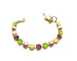 Mariana Bracelet Beautiful Apple Green Swarovski Crystal - Image 3