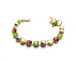 Mariana Bracelet Beautiful Apple Green Swarovski Crystal
