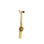 Bracelet By Mariana Woman Gold Tiger Eye Mineral Stone and Camel Swarovski Crystals - Image 2