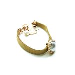 Mariana Bracelet Beautiful Pearl Mineral Stone Genuine Leather My Treasures Coll. - Image 3