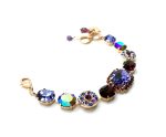 Mariana Bracelet Beautiful Blue Austrian Crystal Casblanca Nostalgia Coll. - Image 3