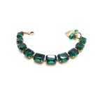 Bracelet By Mariana Charming Woman Emerald Green Swarovski Crystals - Image 4