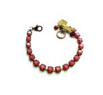 Mariana Bracelet Beautiful Royal Red Austrian Crystals Happy Day Icons Coll. - Image 3