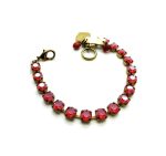 Mariana Bracelet Beautiful Royal Red Austrian Crystals Happy Day Icons Coll. - Image 2