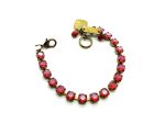 Mariana Bracelet Beautiful Royal Red Austrian Crystals Happy Day Icons Coll.