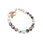 Bracelet By Mariana My Treasures Coll. Beautiful Light Blue & Silver Austrian Crystals - Image 3