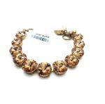 Bracelet By Mariana Woman Light Colorado Topaz Swarovski Crystals - Image 3