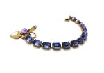 Mariana Bracelet Beautiful Tanzanite Swarovski Crystal Happines Inspiration Coll. - Image 2