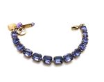 Mariana Bracelet Beautiful Tanzanite Swarovski Crystal Happines Inspiration Coll. - Image 3