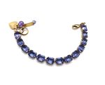 Mariana Bracelet Beautiful Tanzanite Swarovski Crystal Happines Inspiration Coll.