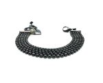 Bracelet By Mariana My Treasures Coll. Beautiful Silver Met Light Gold Swarovski Crystals - Image 2