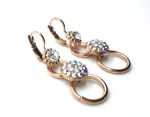 Mariana Earring On A Clear Day Inspiration Coll. Clear Drop Austrian Crystals - Image 3