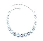 Mariana Necklace White & Clear Cushion on Austrian Crystals On A Clear Day Inspiration