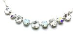 Mariana Necklace Round & Emerald Shape Swarovski Crystal On A Clear Day Inspiration - Image 2