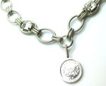 Mariana Pendant Necklace Coin & Cushion Clear Swarovski Crystal On A Clear Day Inspiration Coll. - Image 2