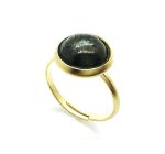 Mariana Ring Beautiful circle Shape Pyrite Stone
