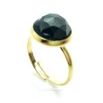 Mariana Ring Beautiful circle Shape Hametite Stone - Image 3