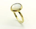 Mariana Ring Shell white Mop Mineral Beautiful Circle Shape - Image 2