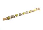 Bracelet By Mariana Inspiration Coll. Beautiful Yellow and Brown Swarovski Crystals - Image 2