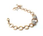 Bracelet By Mariana Woman Gorgeous Chain Clear Swarovski Crystals - Image 3