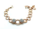 Bracelet By Mariana Woman Gorgeous Chain Clear Swarovski Crystals