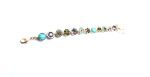 Bracelet By Mariana Beautiful Flower Multi Color Swarovski Crystals - Rose Gold - Image 2