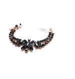 Mariana Bracelet Rich Beautiful Black Crystal Swarovski - Image 3