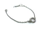 Bracelet By Mariana Woman Unique Horse Shoe Clear Swarovski Crystals