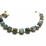 Mariana Bracelet Beautiful Faceted Grey Labradorite My Treasures Coll.