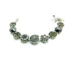 Mariana Bracelet Black Diamond Austrian Crystals Luxuary Nirvana Coll. - Image 3