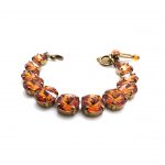 Bracelet By Mariana My Treasures Coll. Beautiful Topaz Swarovski Crystals