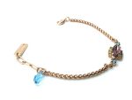 Bracelet By Mariana Icons Coll. Beautiful Marquise Shape Pink Swarovski Crystals - Image 3