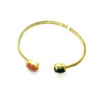Mariana Calf Bracelet My Treasures Coll. Alexandrite & Austrian Crystals - Image 2