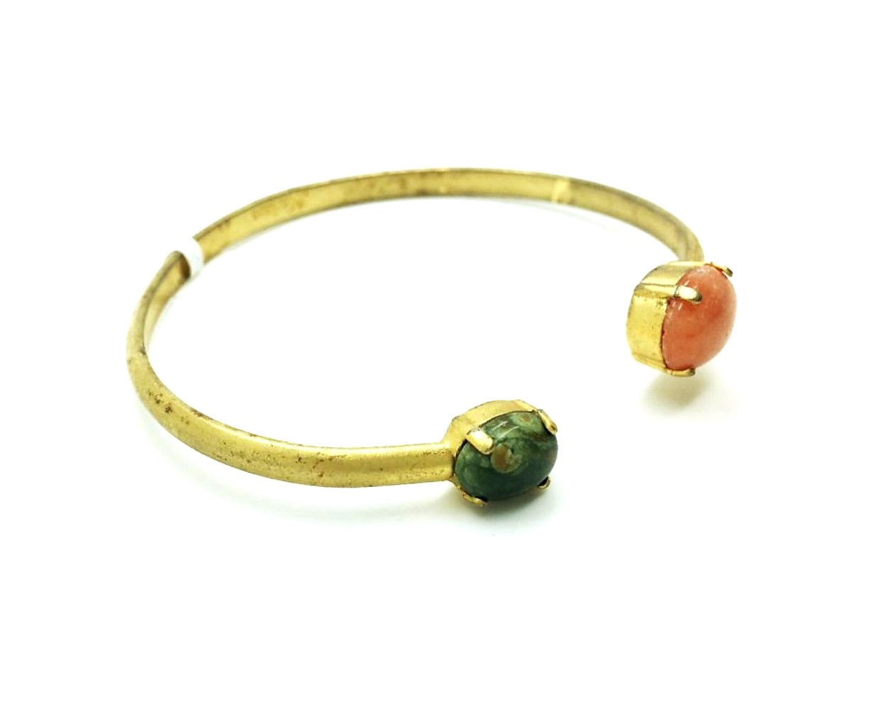B-4603M-219-YG (3) Mariana Calf Bracelet My Treasures Coll. Alexandrite & Austrian Crystals - Image 1