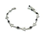 Mariana Bracelet Charming Star Shape & Black Crystal Swarovski My Treasures Coll. - Image 2