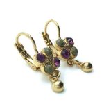 Mariana Earrings Stylish Purple Topaz Crystal Swarovski Dream Inspiration Coll. - Image 3