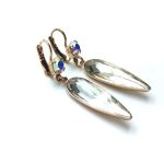 Mariana Earrings Fashionable Drop Austrian Crystals Gardenia Botanica Coll. - Image 3
