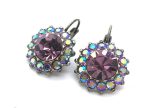 Mariana Earrings Light Amethyst Swarovski Crystal My Treasures Coll.