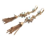 Earrings By Mariana Woman Drop White and Clear Swarovski Crystals - Image 2