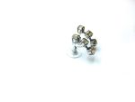 Mariana Earrings Adorable Triple Tier Strand Clear Crystal Swarovski My Treasure Coll. - Image 2