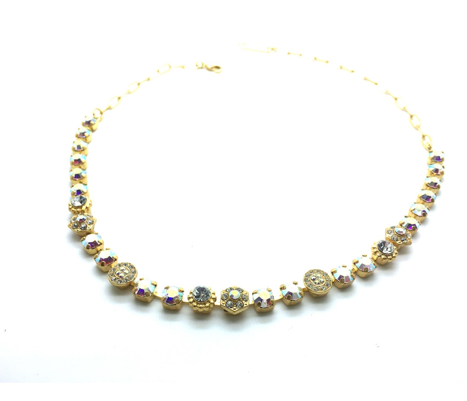 N-3029-1-001AB-MY (3) Mariana Necklace Stylish Aurora Borealis Crystal Swarovski My Treasures Coll. - Image 1