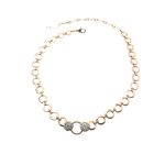 Mariana Necklace Chain & Flower Austrian Crystals On A Clear Day Sweet Summer Coll.