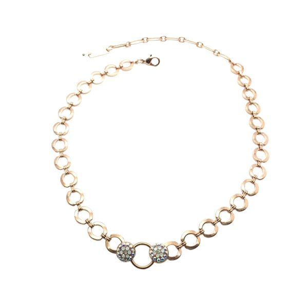 Mariana Necklace Chain & Flower Austrian Crystals On A Clear Day Sweet Summer Coll.