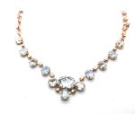 Mariana Necklace Oval Shape Clear Crystal Swarovski On A Clear Day Sweet Summer Coll. - Image 2