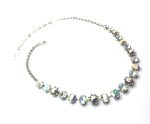 Necklace By Mariana Woman Precious Clear, Aurora Borealis and White Opal Swarovski Crystals - Image 3
